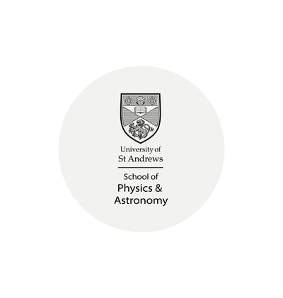 White School of Physics and Astronomy sticker