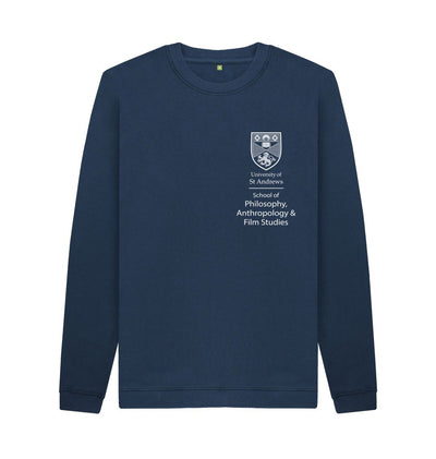 Navy Blue School of Philosophy, Anthropology & Film Studies Sweatshirt