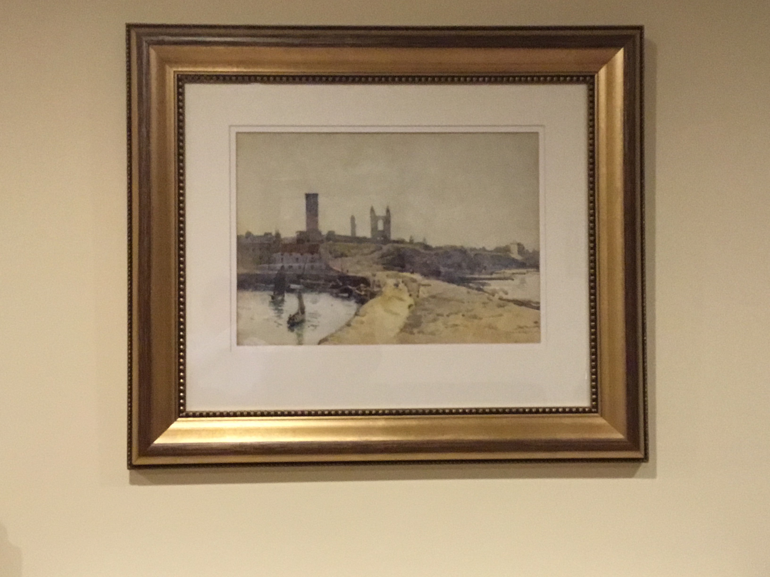 LIMITED EDITION PRINT ST ANDREWS HARBOUR TRUST