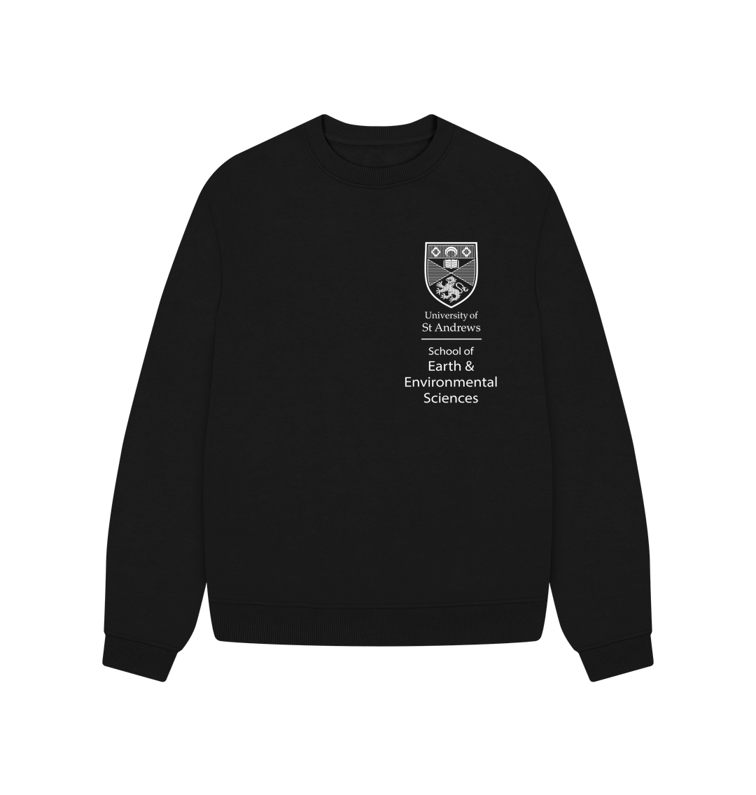 Black School of Earth & Environmental Sciences Oversized Ladies Sweater