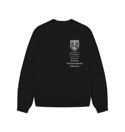 Black School of Earth & Environmental Sciences Oversized Ladies Sweater