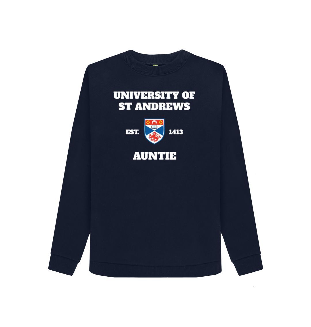 Navy Blue Auntie Jumper