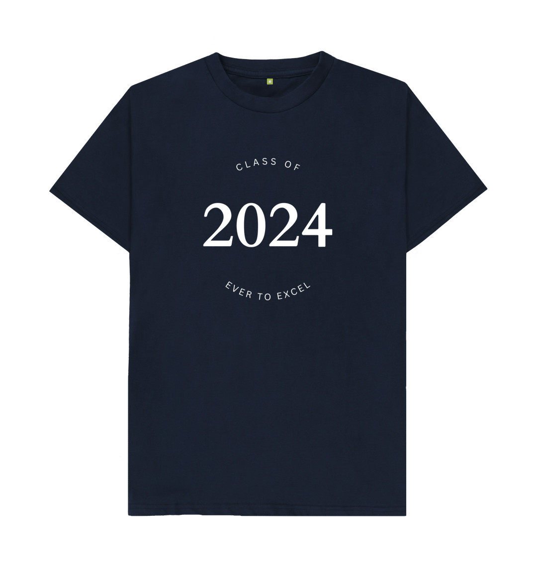 Navy Blue 2024 Circular T-shirt