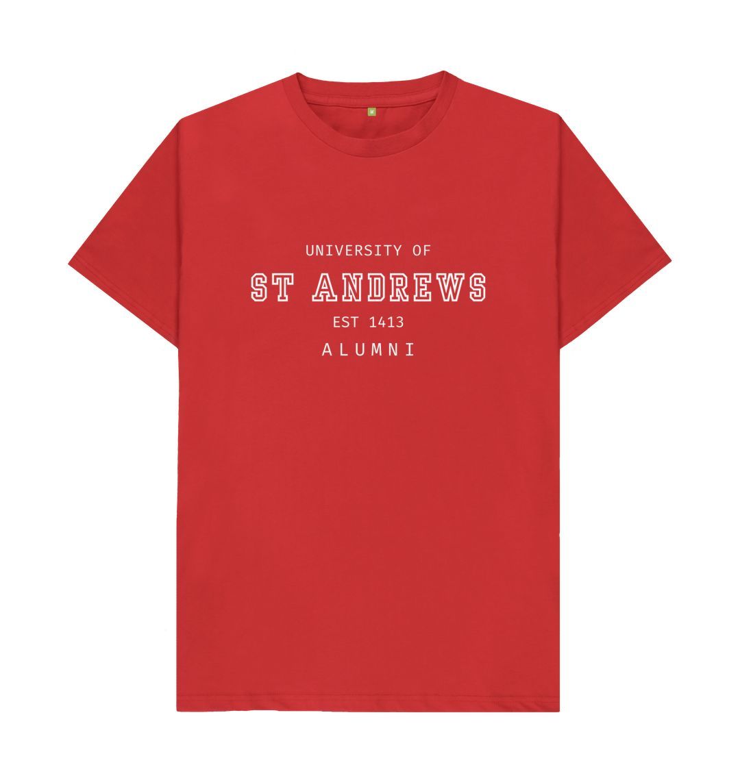 Red Old School Alumni T-shirt