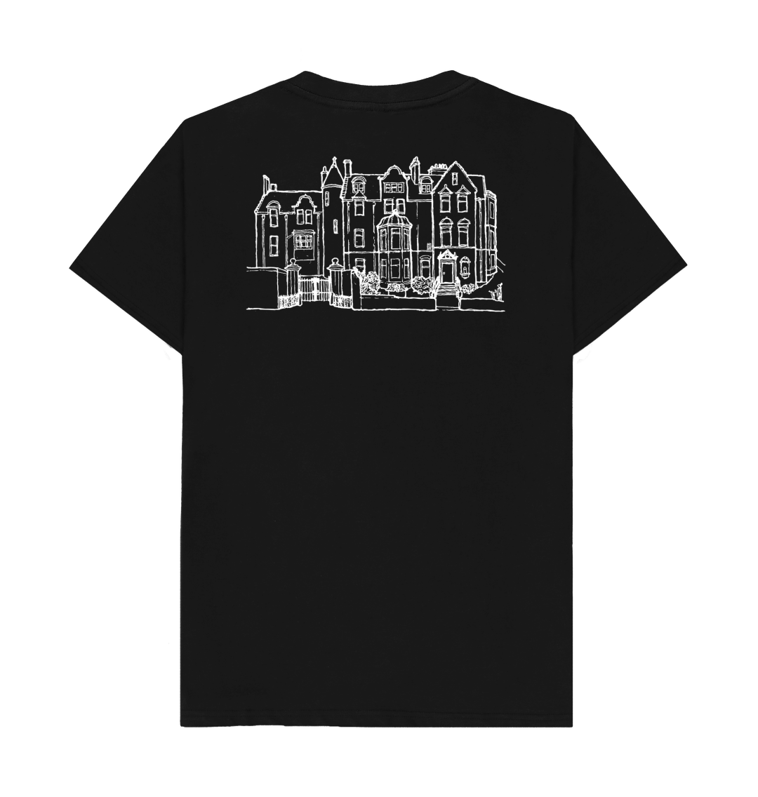 Black School of Classics Back Print T-Shirt