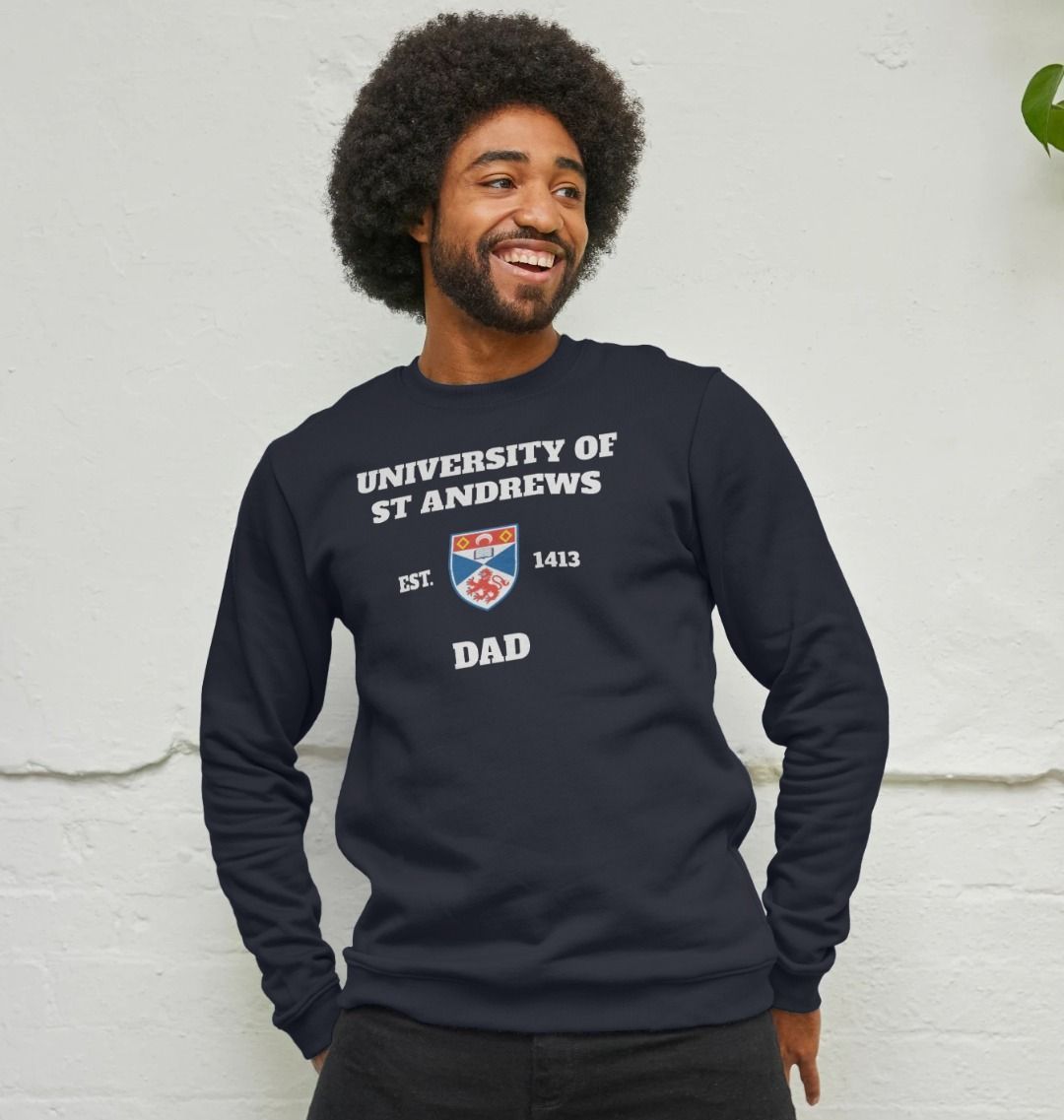 Navy Blue Dad Sweatshirt