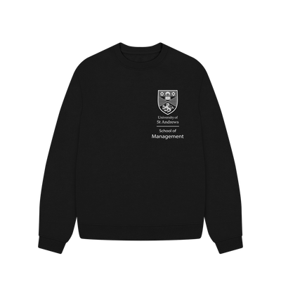 Black School of Management Oversized Ladies Sweater