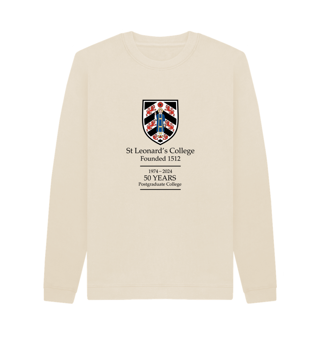 Oat St Leonard's College 50th anniversary large crest Sweatshirt