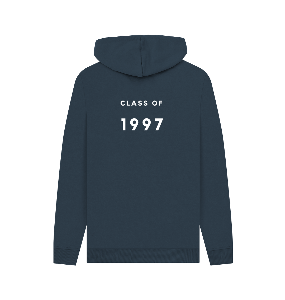 Navy Offset Alumni Hoodie - Alan Martin