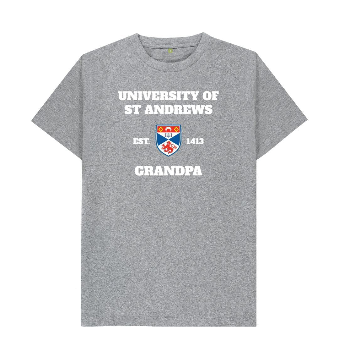 Athletic Grey Grandpa T-shirt