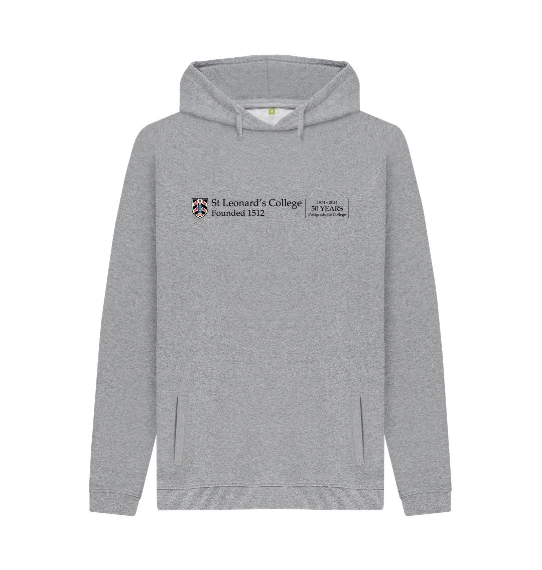 Light Heather St Leonard's 50th anniversary Hoodie