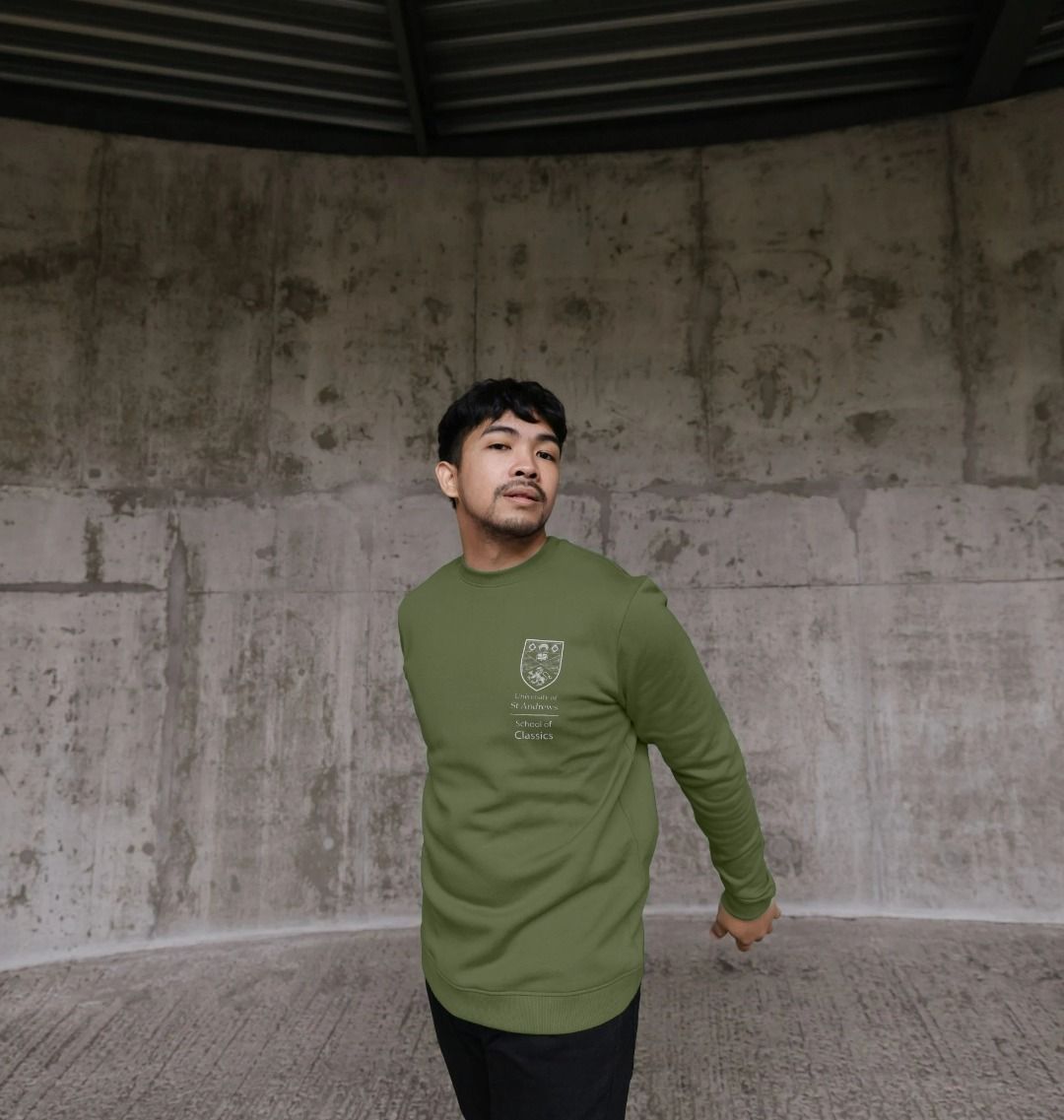 Khaki School of Classics Sweatshirt