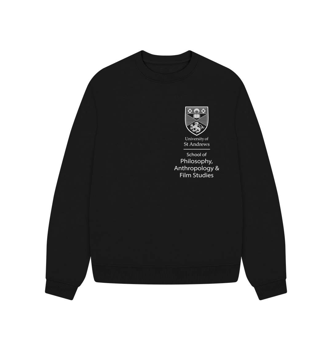 Black School of Philosophy, Anthropology & Film Studies Oversized Ladies Sweater