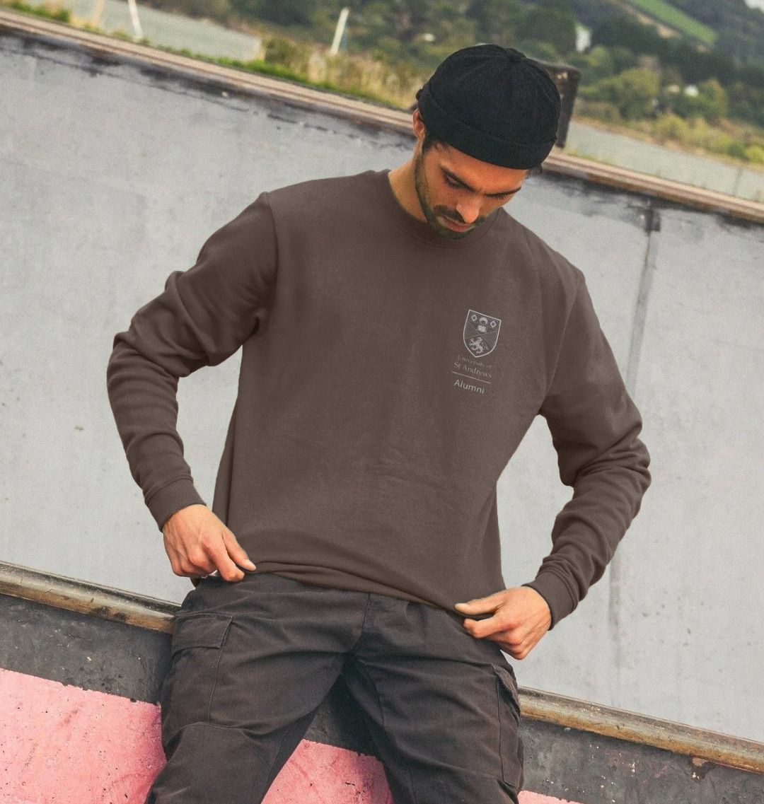 Chocolate Classic Crest - Alumni Sweatshirt