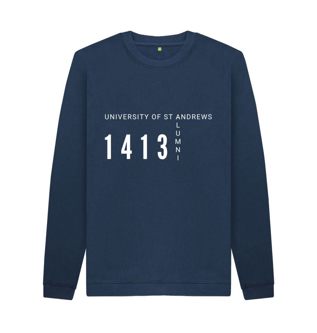 Navy Blue Crossword Alumni Sweatshirt