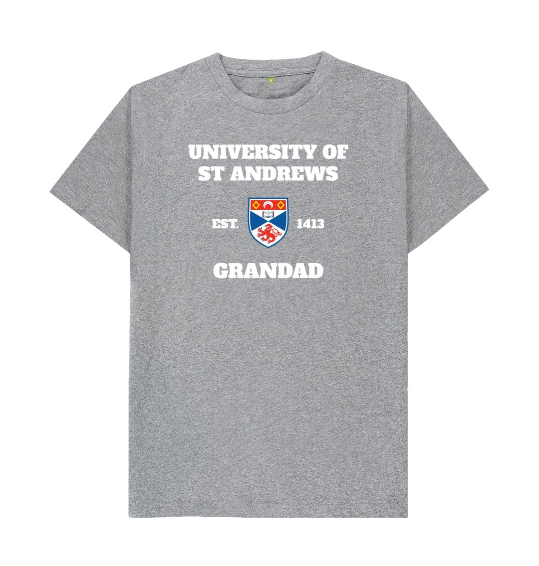 Athletic Grey Grandad T-shirt