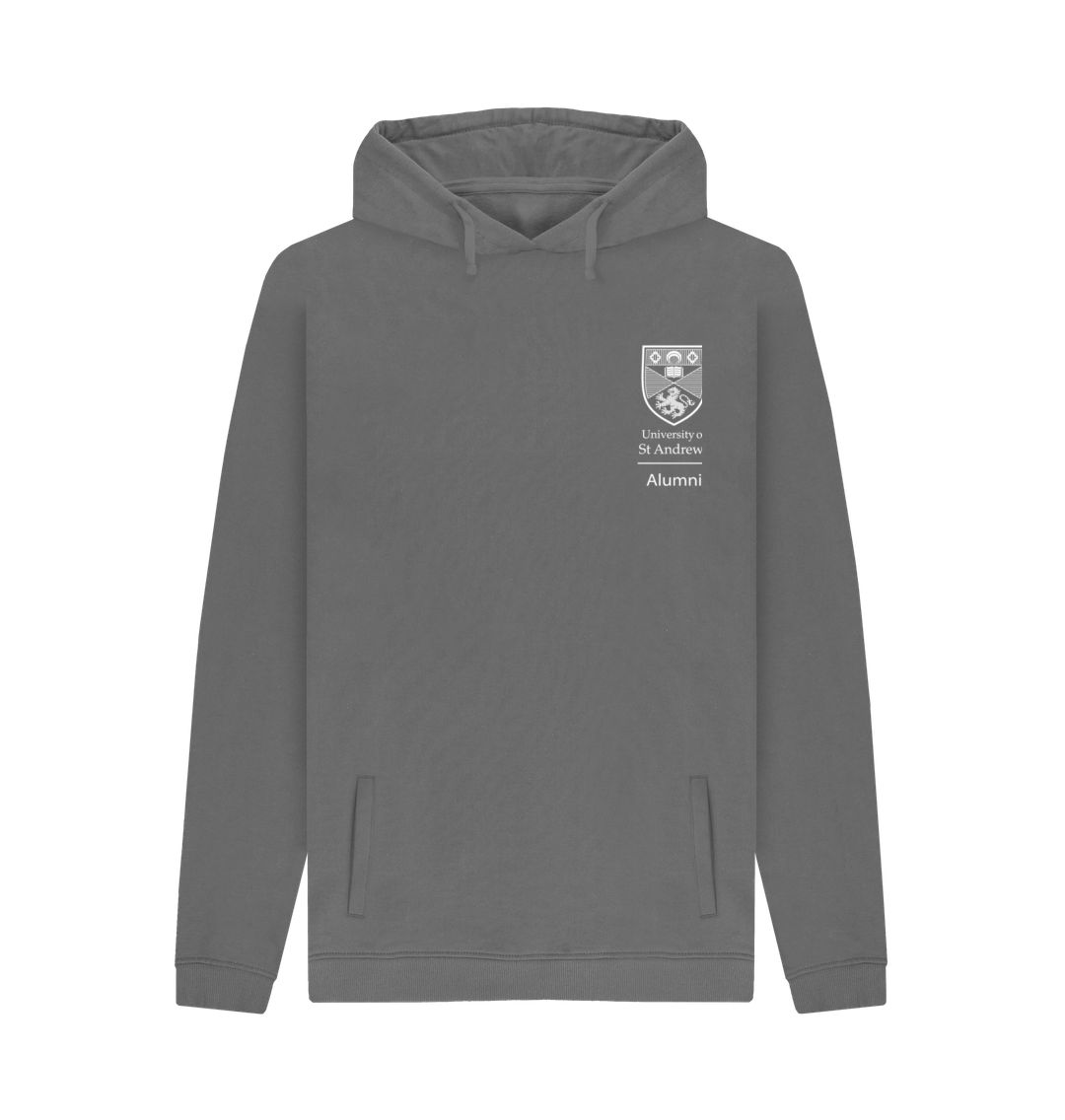 Slate Grey Classic Crest - Alumni Hoodie