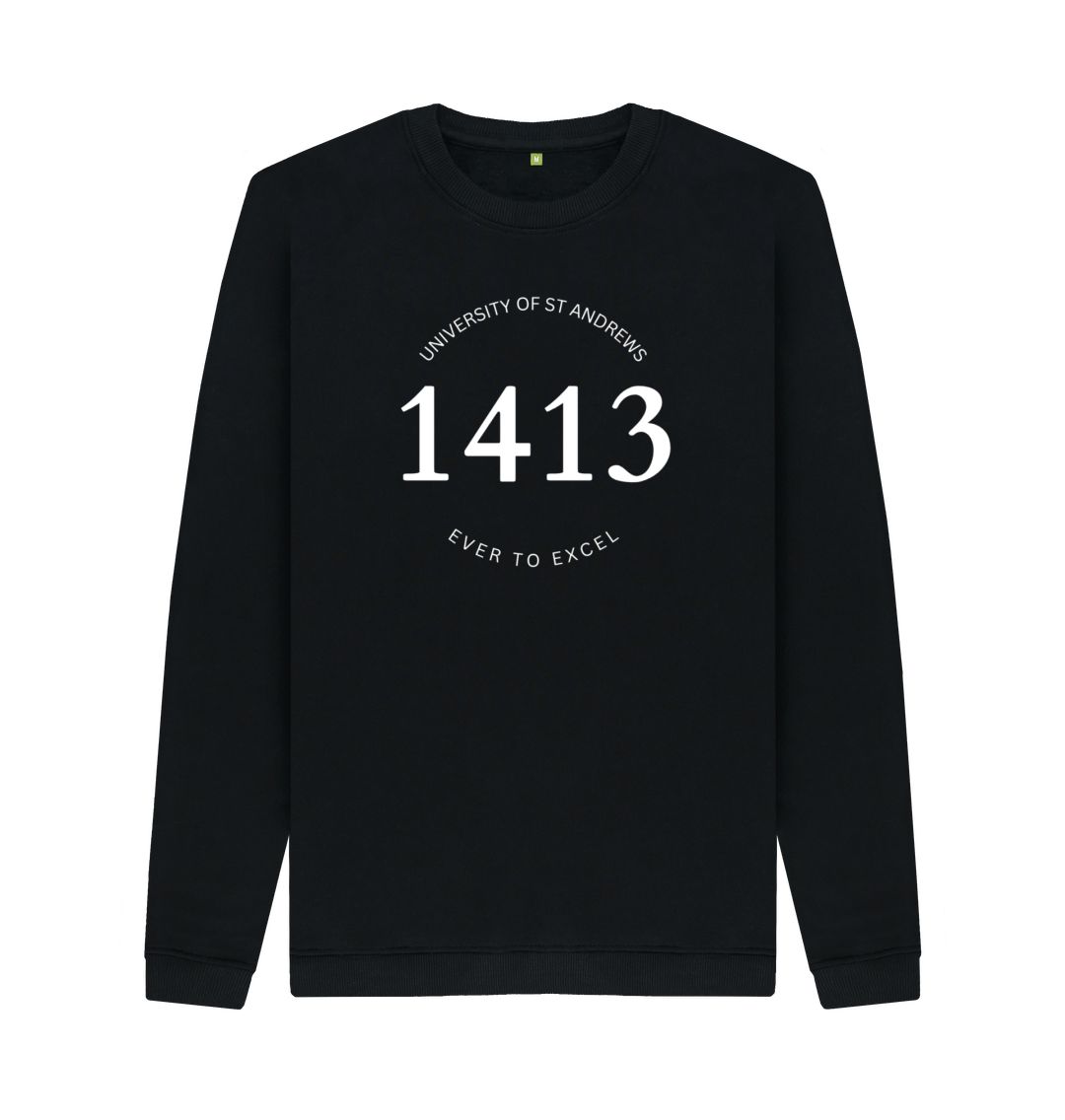 Black 1413 sweatshirt - extended colours