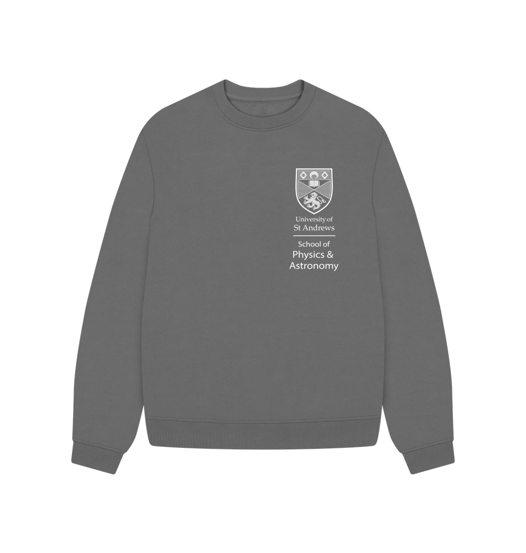 Slate Grey School of Physics & Astronomy Oversized Ladies Sweater