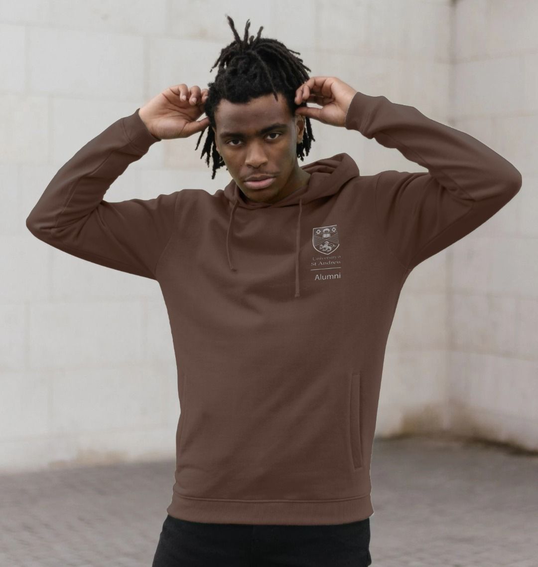 Chocolate Classic Crest - Alumni Hoodie