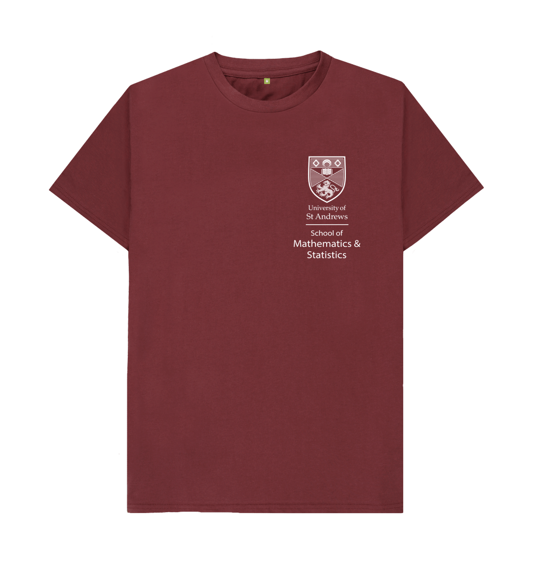 Red Wine School of Mathematics & Statistics T-Shirt