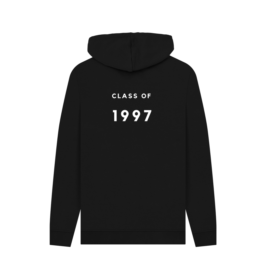 Black Offset Alumni Hoodie - Alan Martin