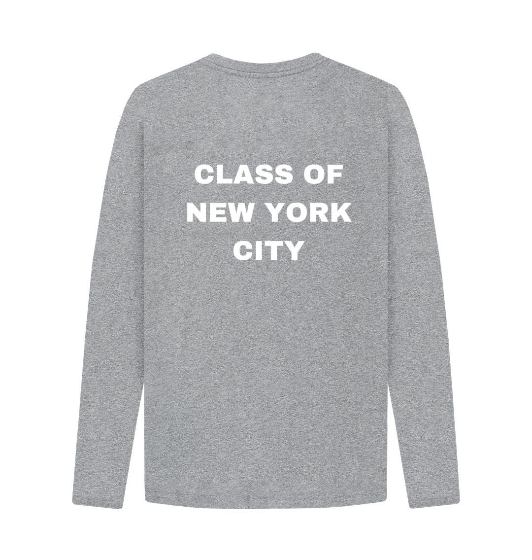 Athletic Grey Alumni - Class of New York City Long Sleeve T-Shirt