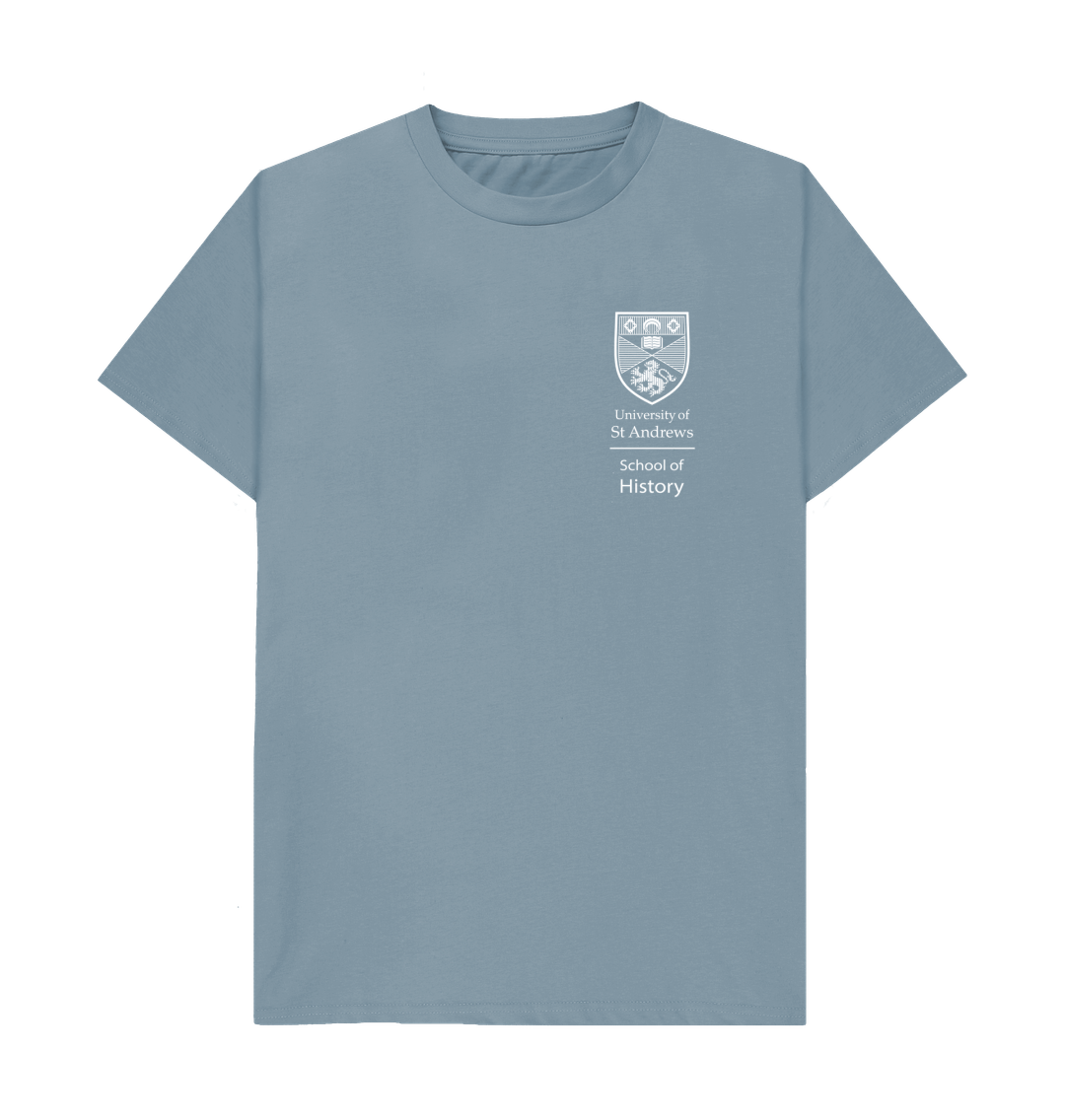 Stone Blue School of History T-Shirt