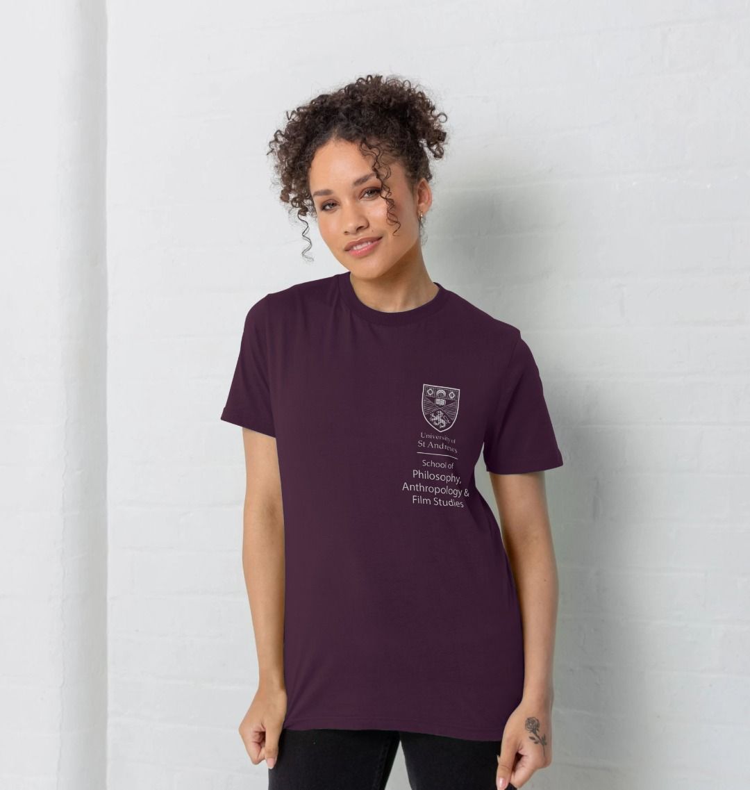 Purple School of Philosophy, Anthropology & Film Studies T-Shirt