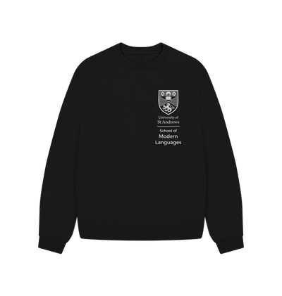 Black School of Modern Languages Oversized Ladies Sweater