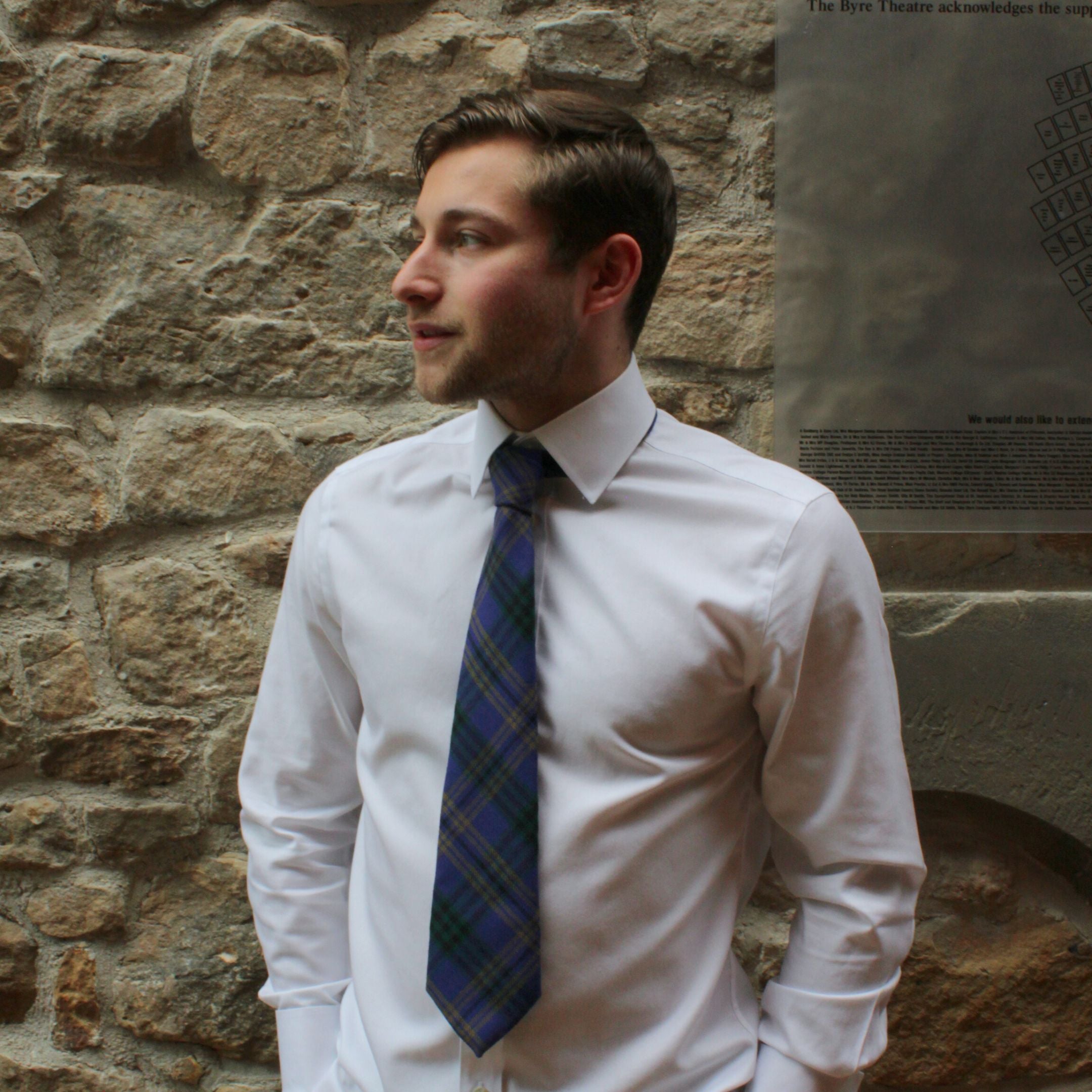 Tartan Wool Tie