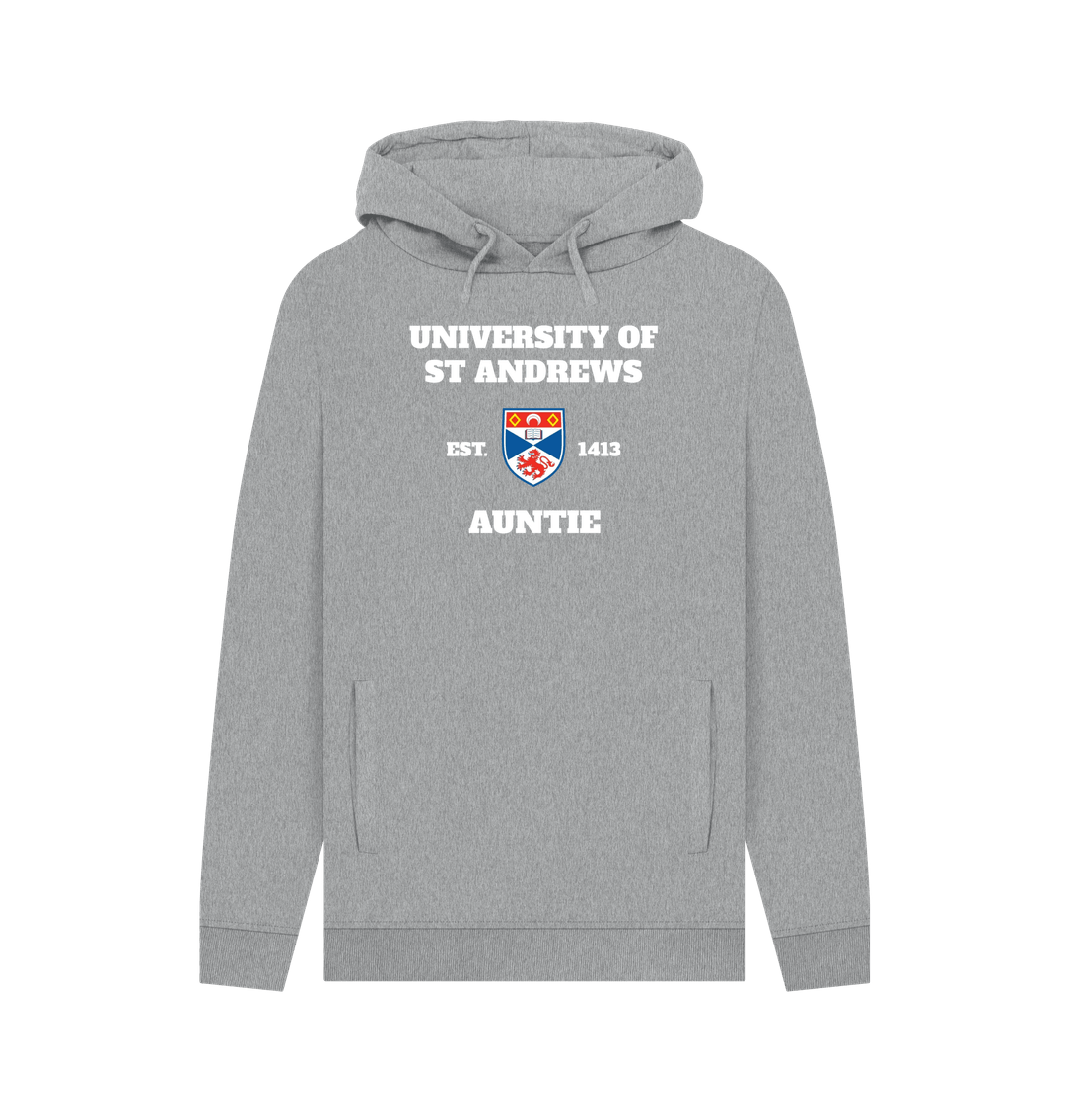 Light Heather St Andrews 'Auntie' Unisex hoodie