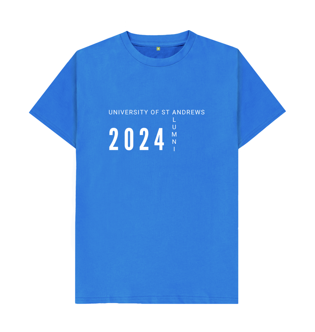 Bright Blue 2024 Crossword T-shirt