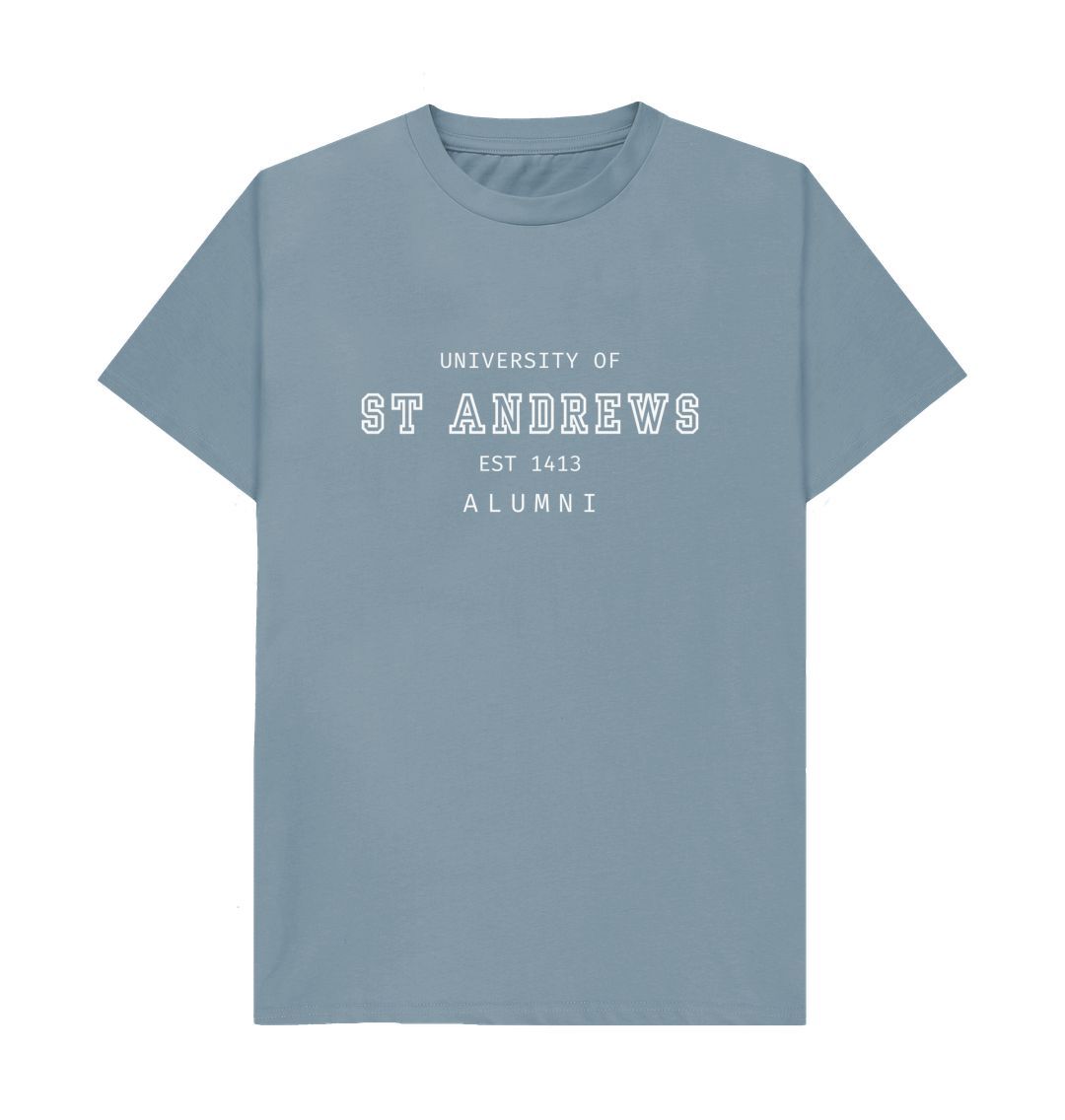 Stone Blue Old School Alumni T-shirt