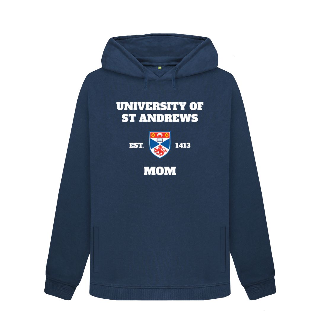 Navy Blue St Andrews Mom Hoodie