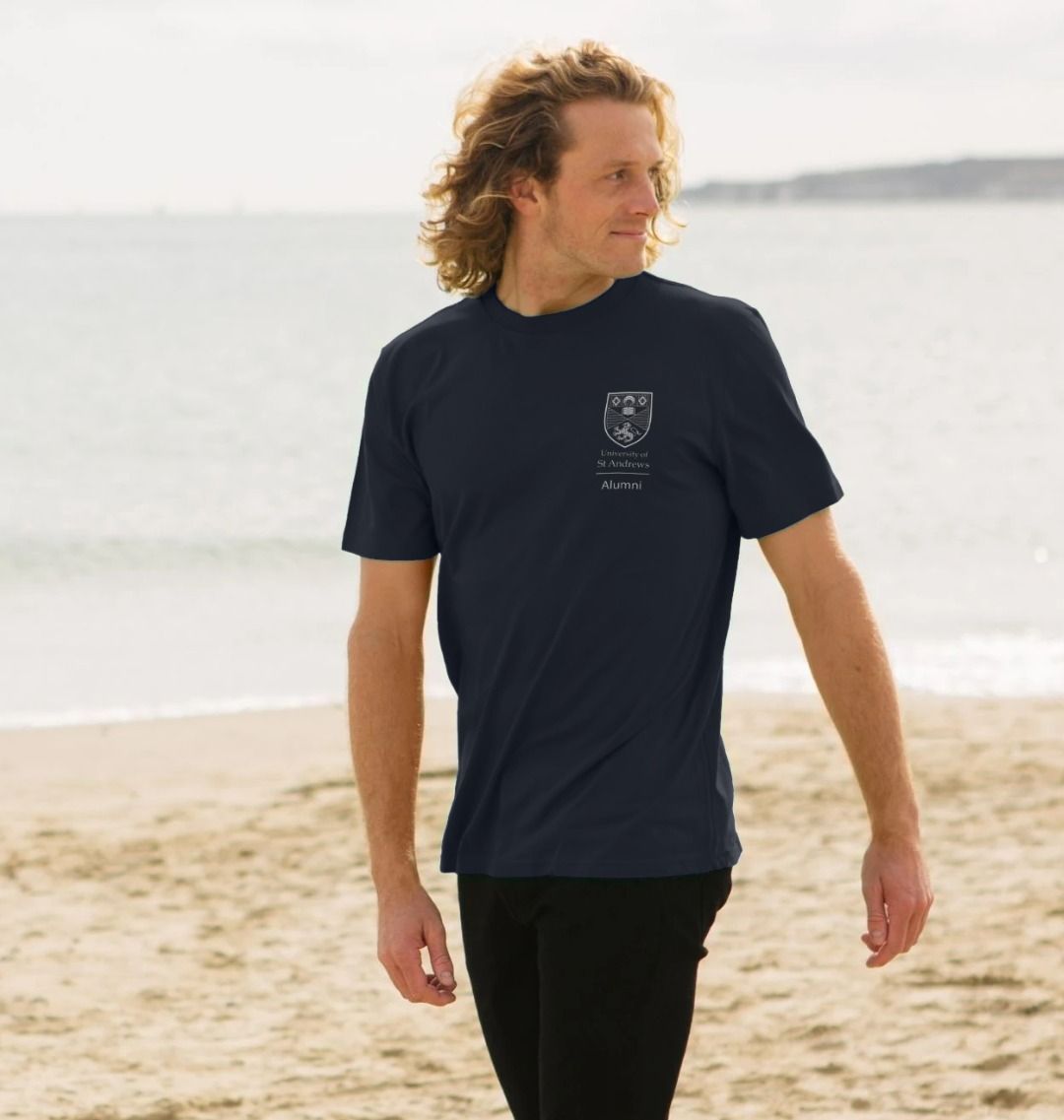 Navy Blue Classic Crest - Alumni T-shirt