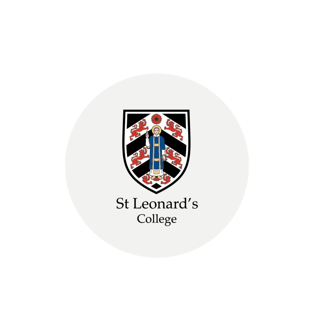 White St Leonard's Sticker