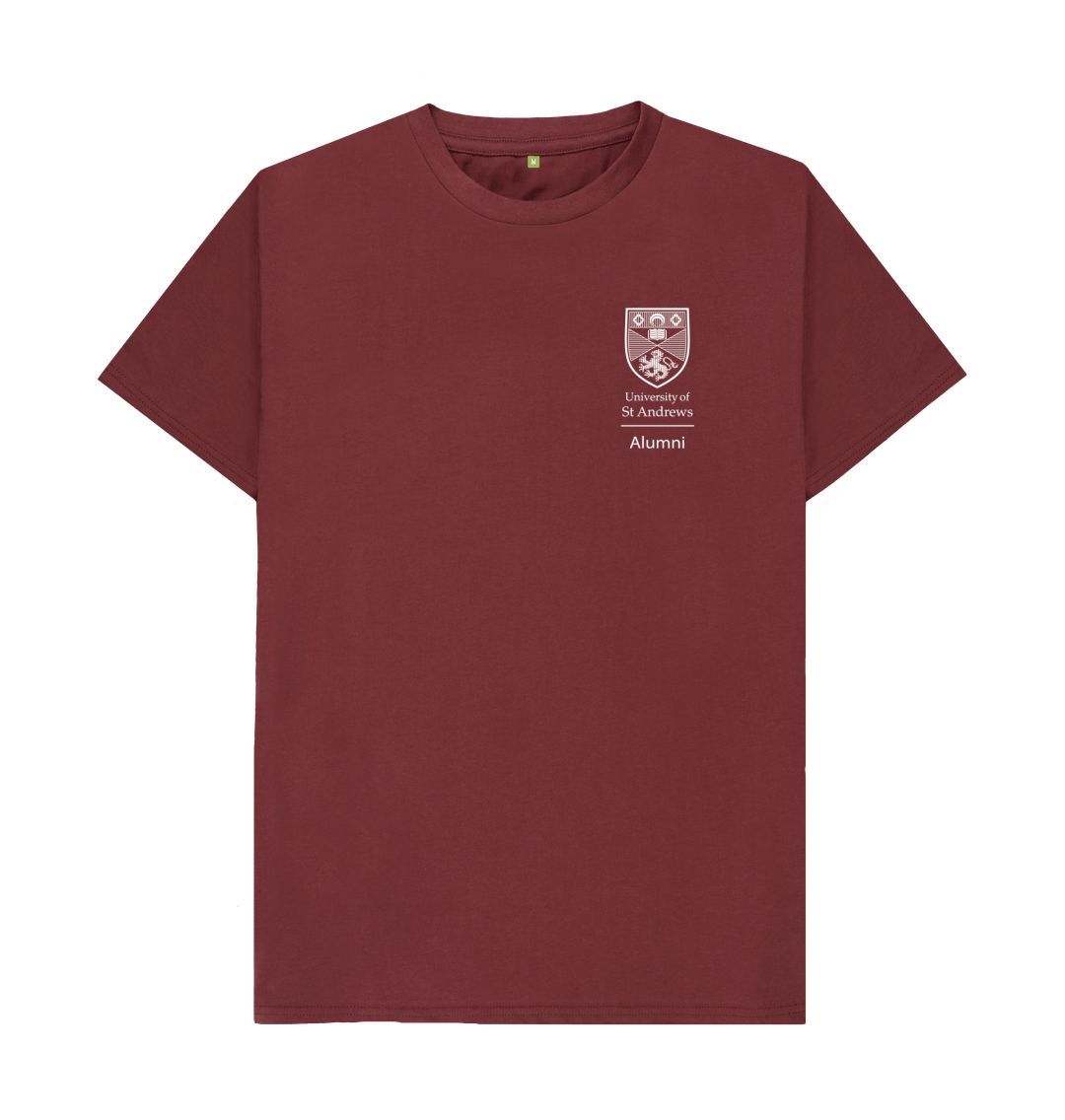 Red Wine Classic Crest - Alumni T-shirt