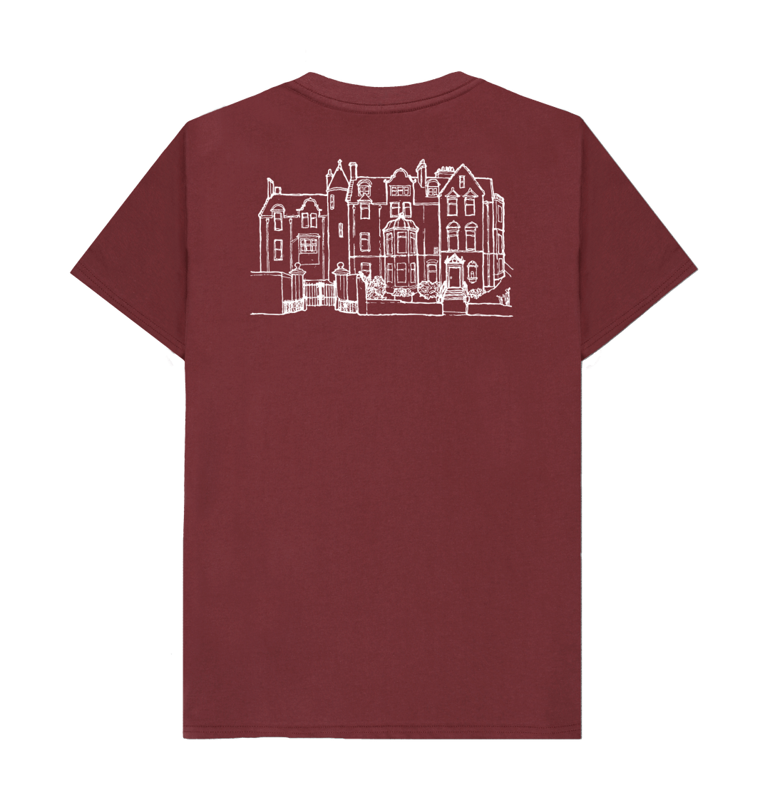 Red Wine School of Classics Back Print T-Shirt