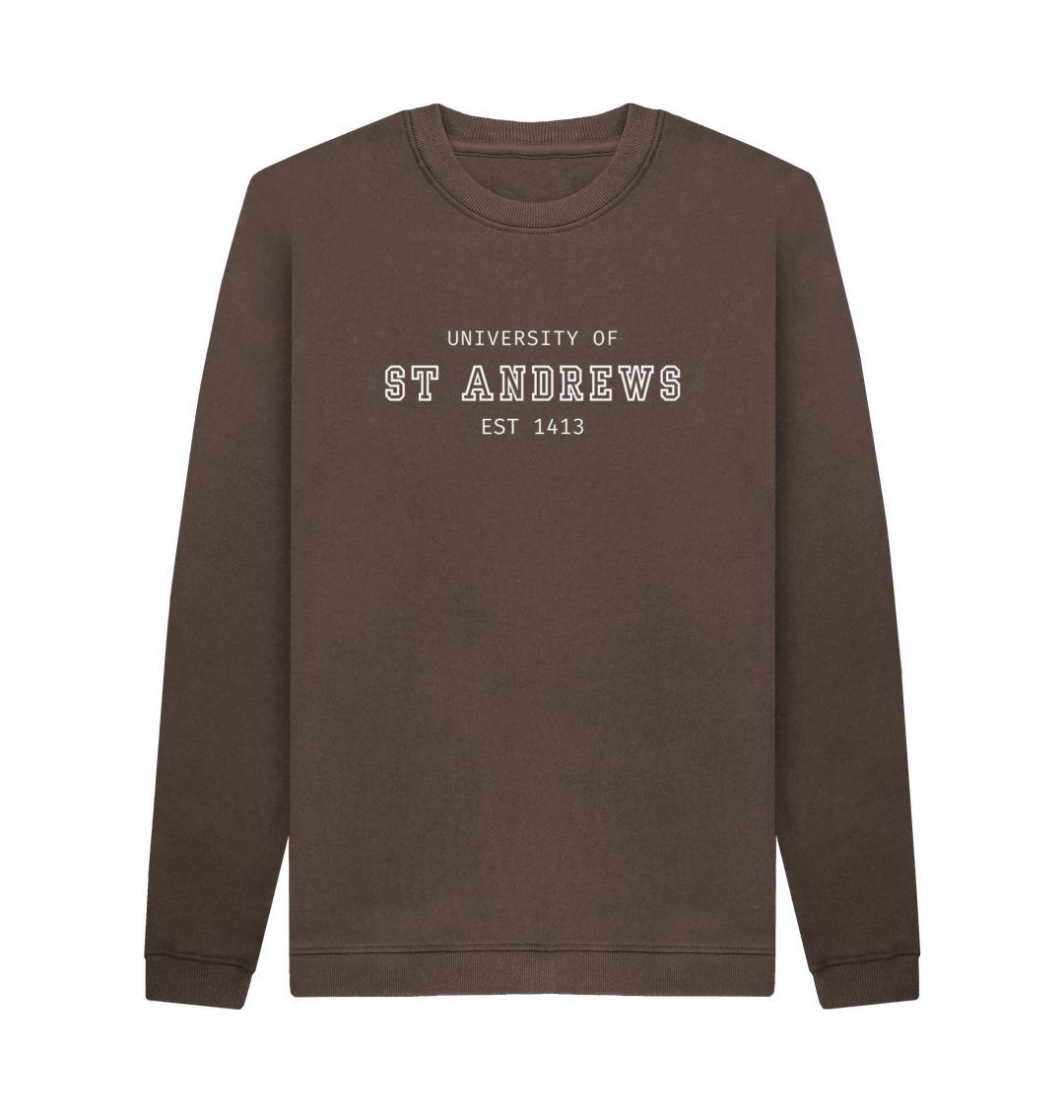 Chocolate Old School Sweatshirt