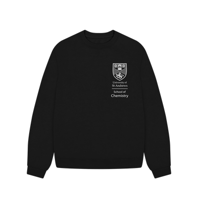 Black School of Chemistry Oversized Ladies Sweater