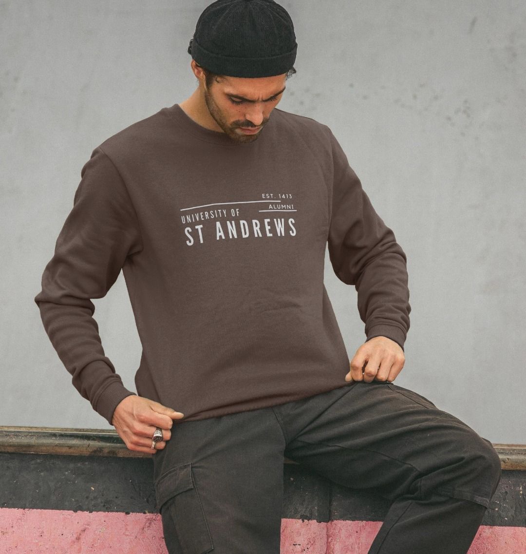 Chocolate Offset Alumni Sweatshirt