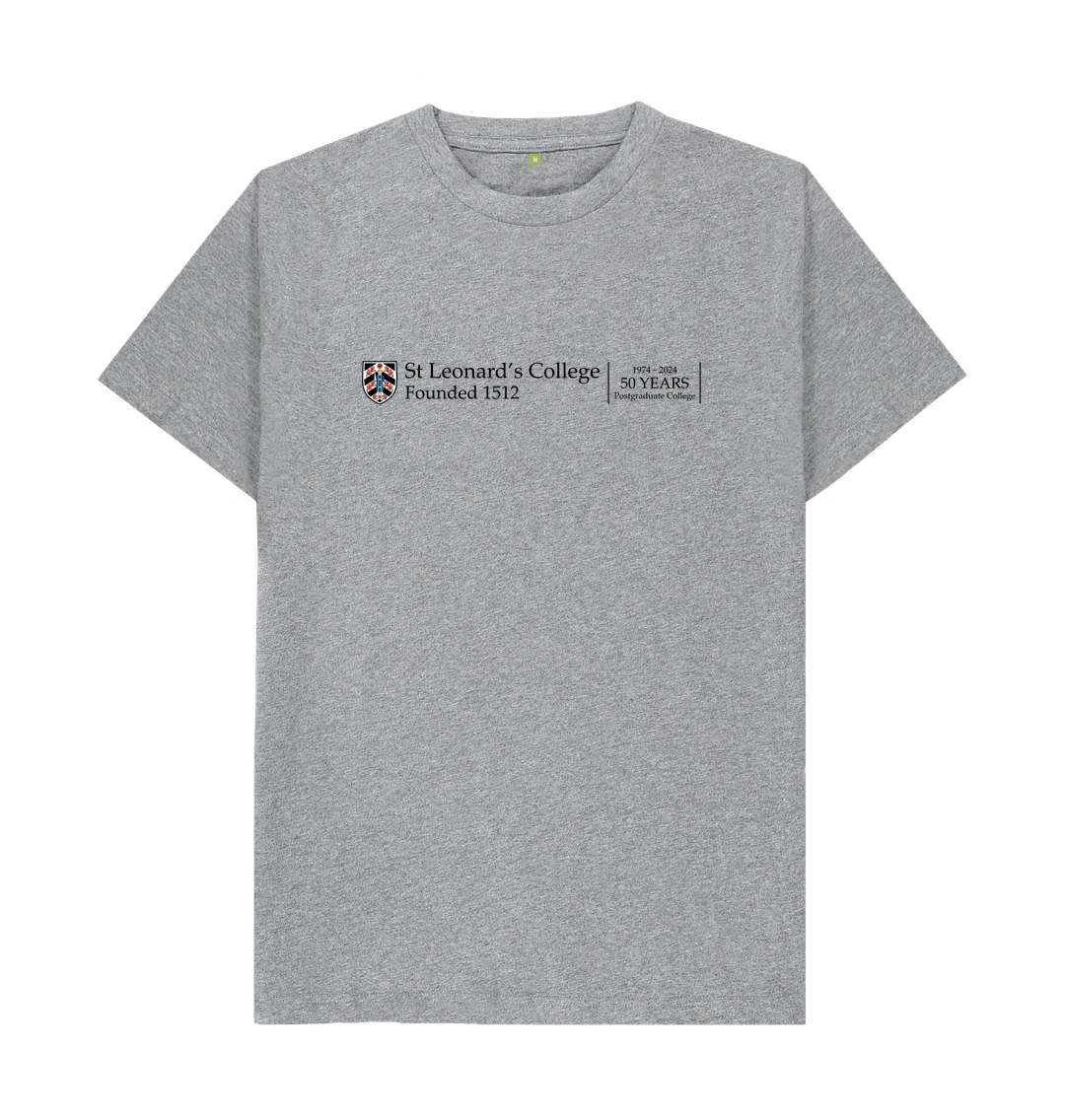 Athletic Grey St Leonard's 50th anniversary T-shirt