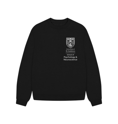 Black School of Psychology & Neuroscience Oversized Ladies Sweater