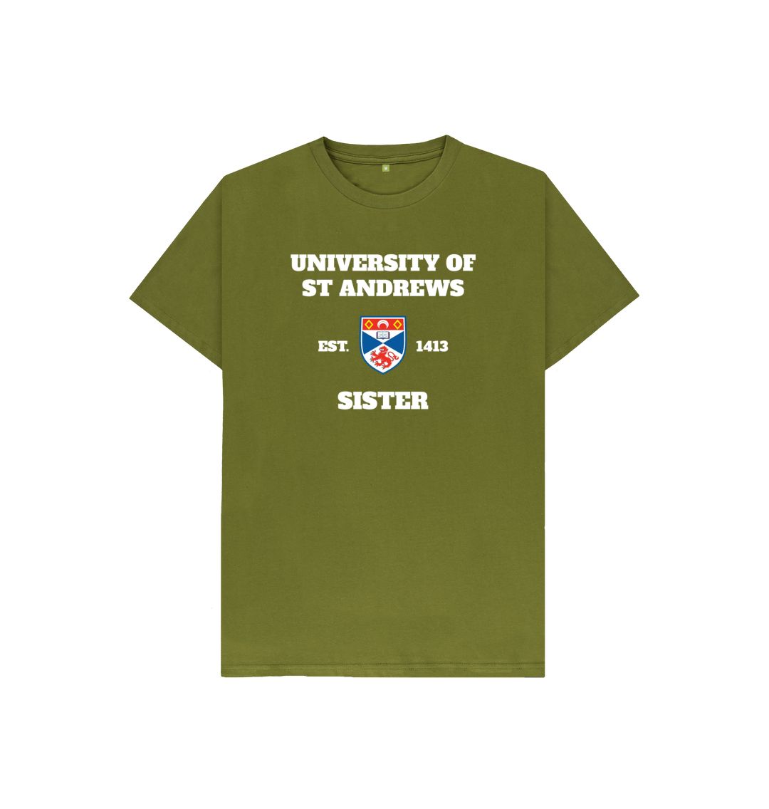 Moss Green Sister Kids' T-shirt