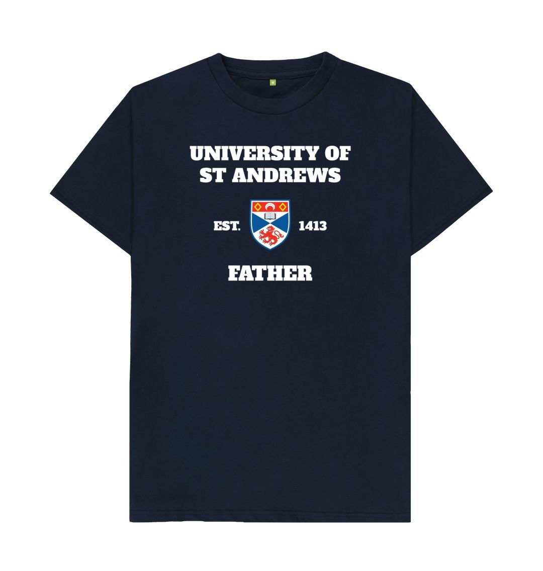 Navy Blue Father T-shirt