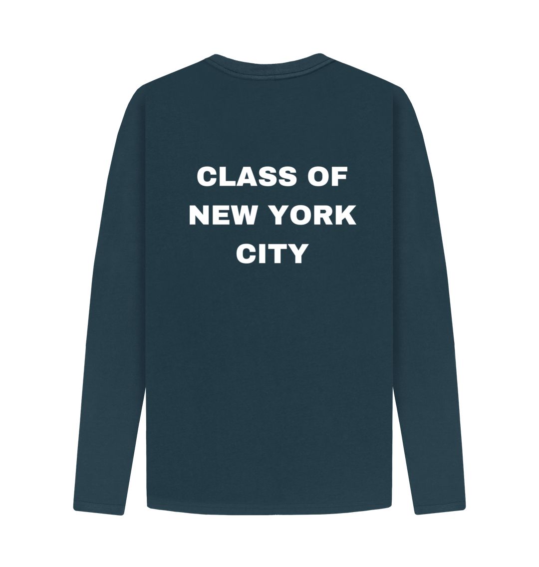 Denim Blue Alumni - Class of New York City Long Sleeve T-Shirt