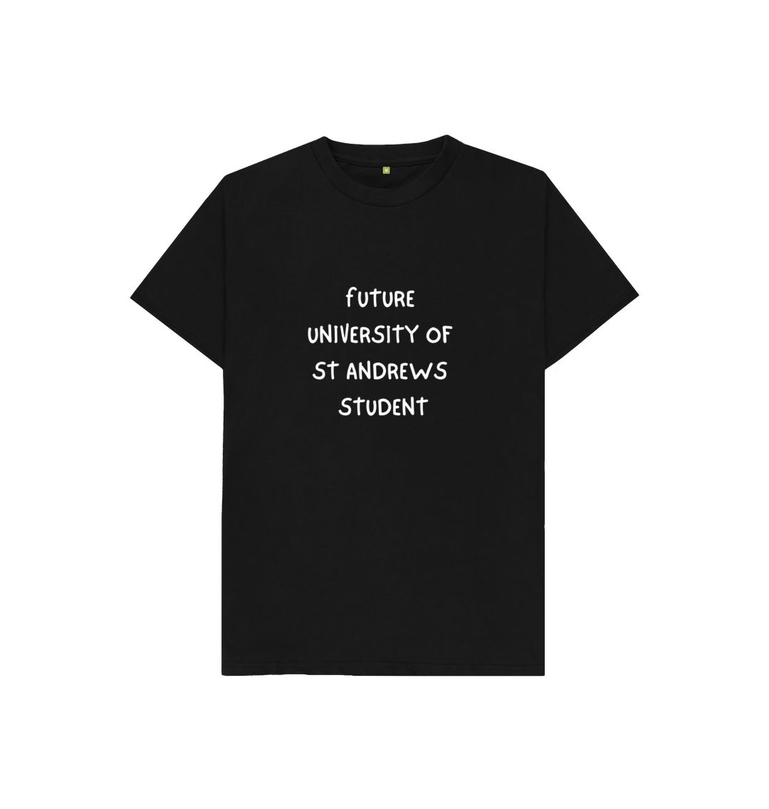 Black Future University student T-shirt