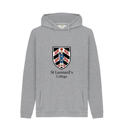 Light Heather St Leonard's College Large Crest Hoodie