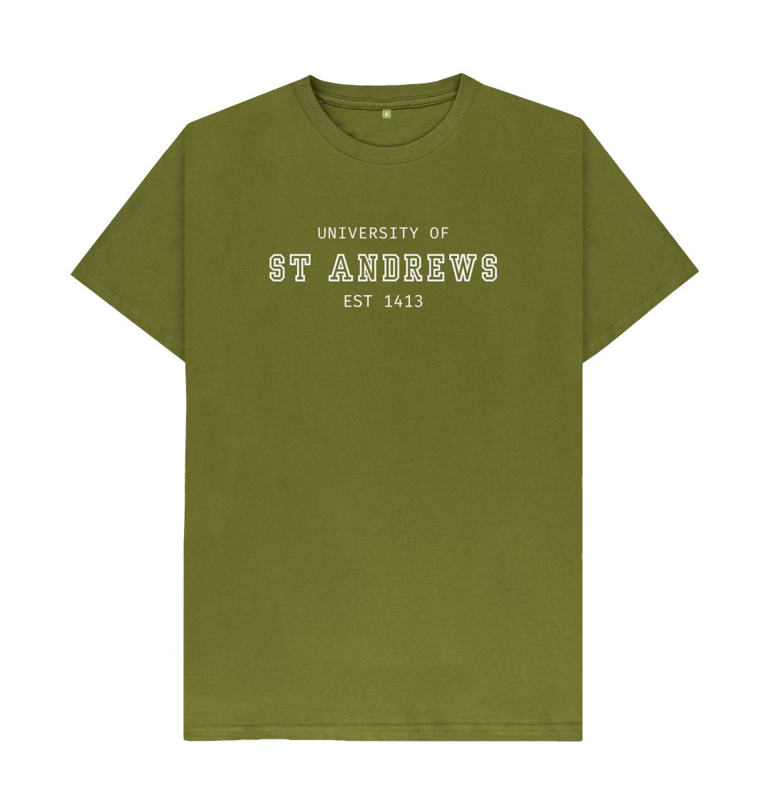 Moss Green Old School T-Shirt